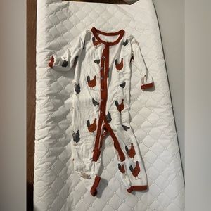 Kyte baby chicken romper